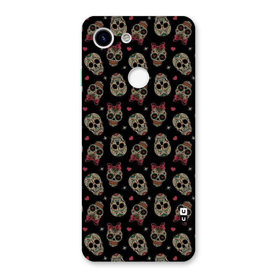 Skull Pattern Back Case for Google Pixel 3