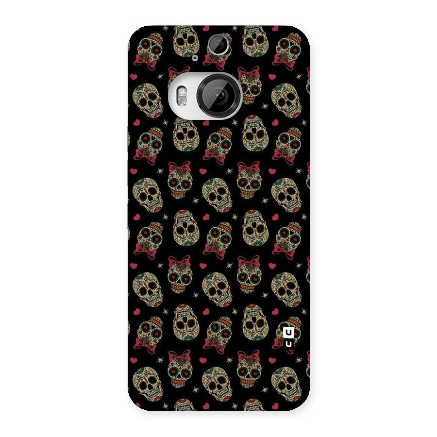 Skull Pattern Back Case for HTC One M9 Plus