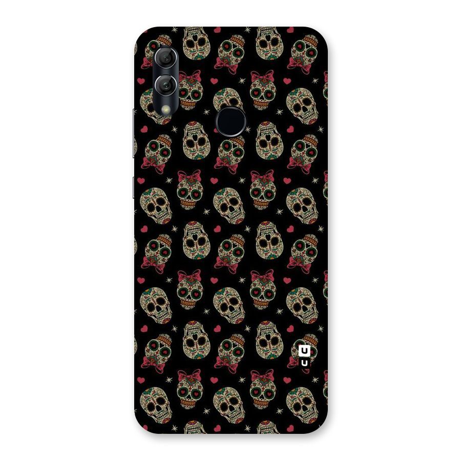 Skull Pattern Back Case for Honor 10 Lite