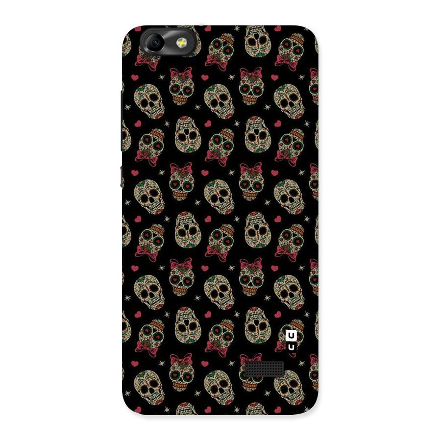 Skull Pattern Back Case for Honor 4C