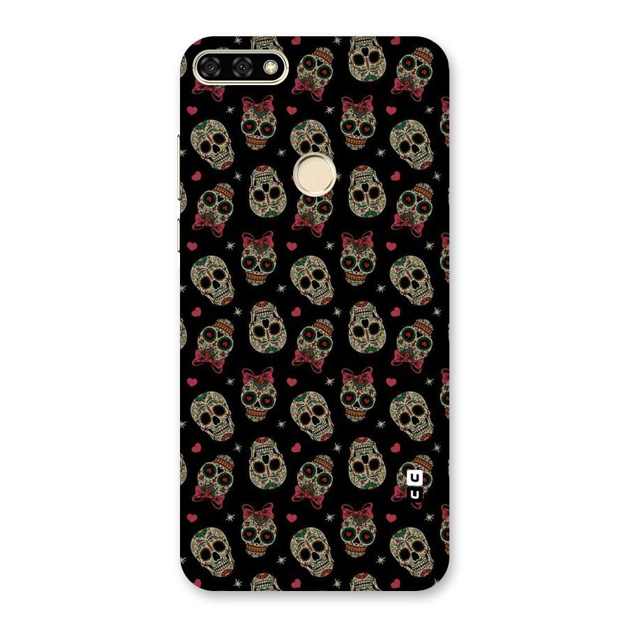 Skull Pattern Back Case for Honor 7A