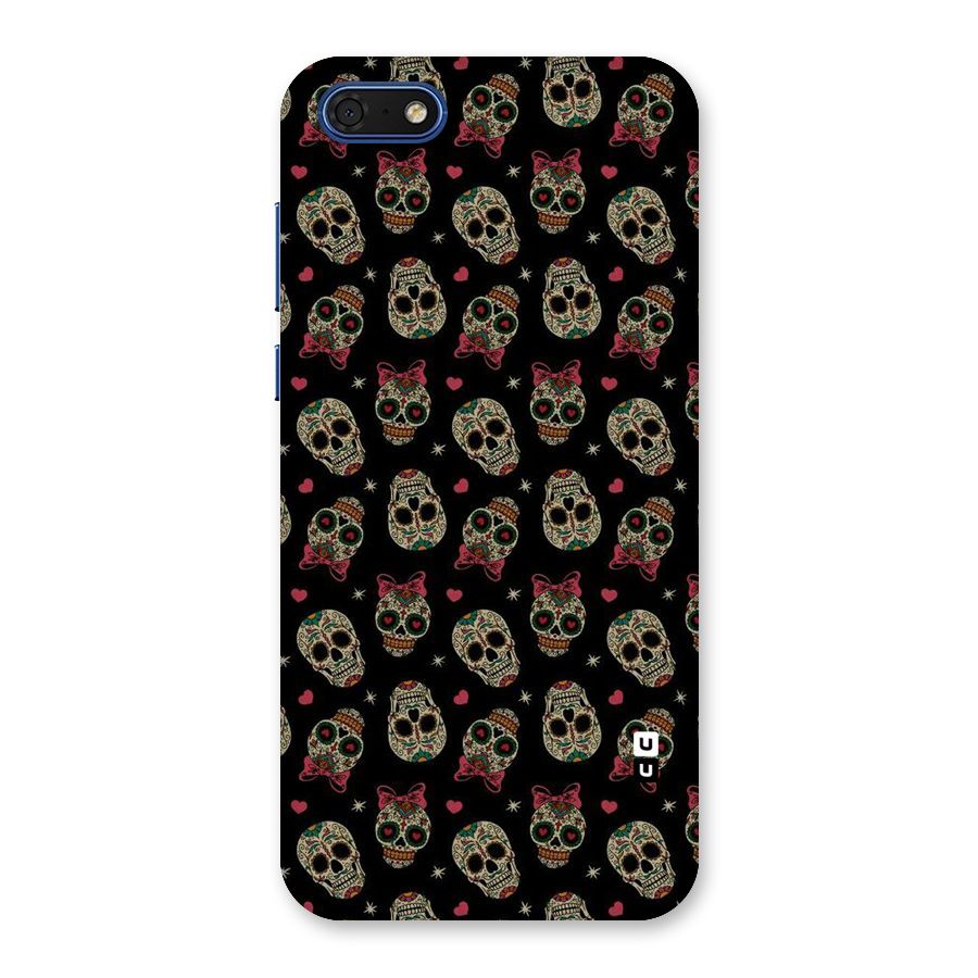 Skull Pattern Back Case for Honor 7s