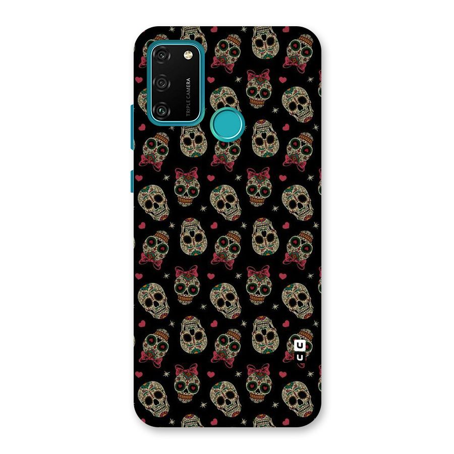 Skull Pattern Back Case for Honor 9A