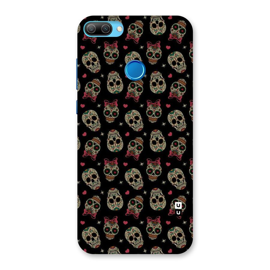 Skull Pattern Back Case for Honor 9N