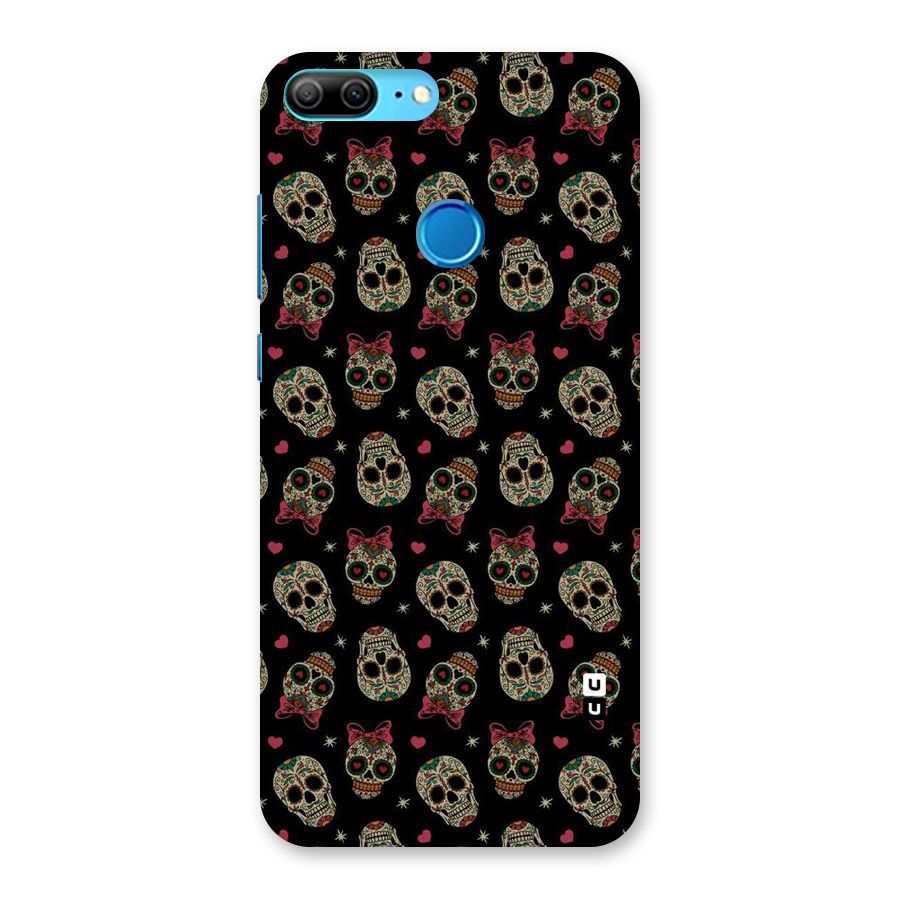 Skull Pattern Back Case for Honor 9 Lite