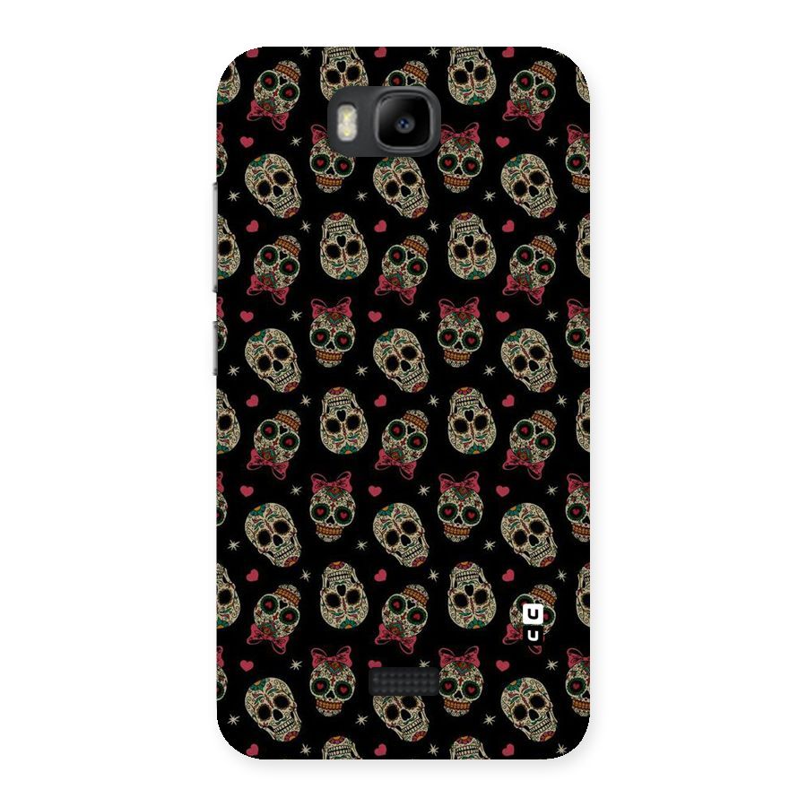 Skull Pattern Back Case for Honor Bee