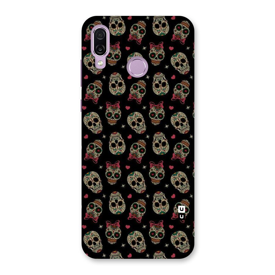 Skull Pattern Back Case for Honor Play