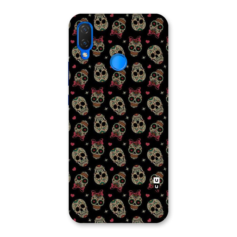 Skull Pattern Back Case for Huawei P Smart+