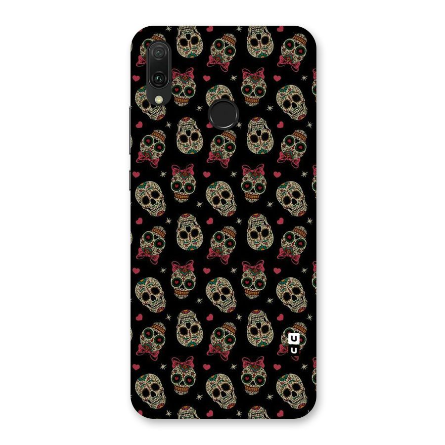 Skull Pattern Back Case for Huawei Y9 (2019)