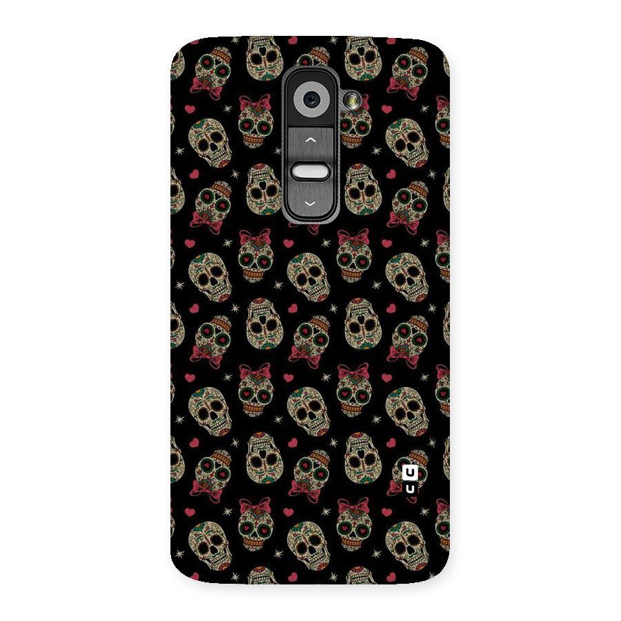 Skull Pattern Back Case for LG G2