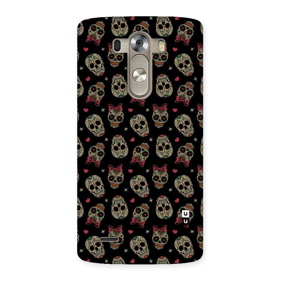 Skull Pattern Back Case for LG G3