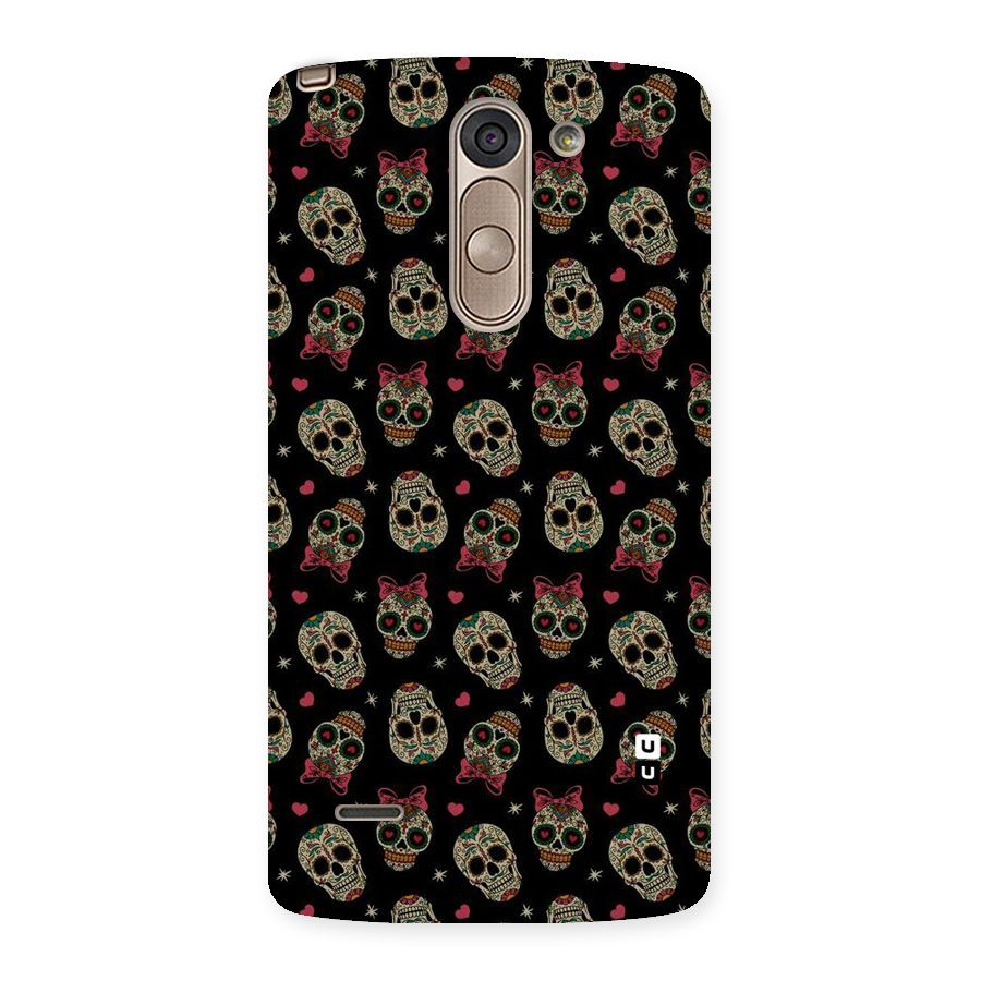 Skull Pattern Back Case for LG G3 Stylus