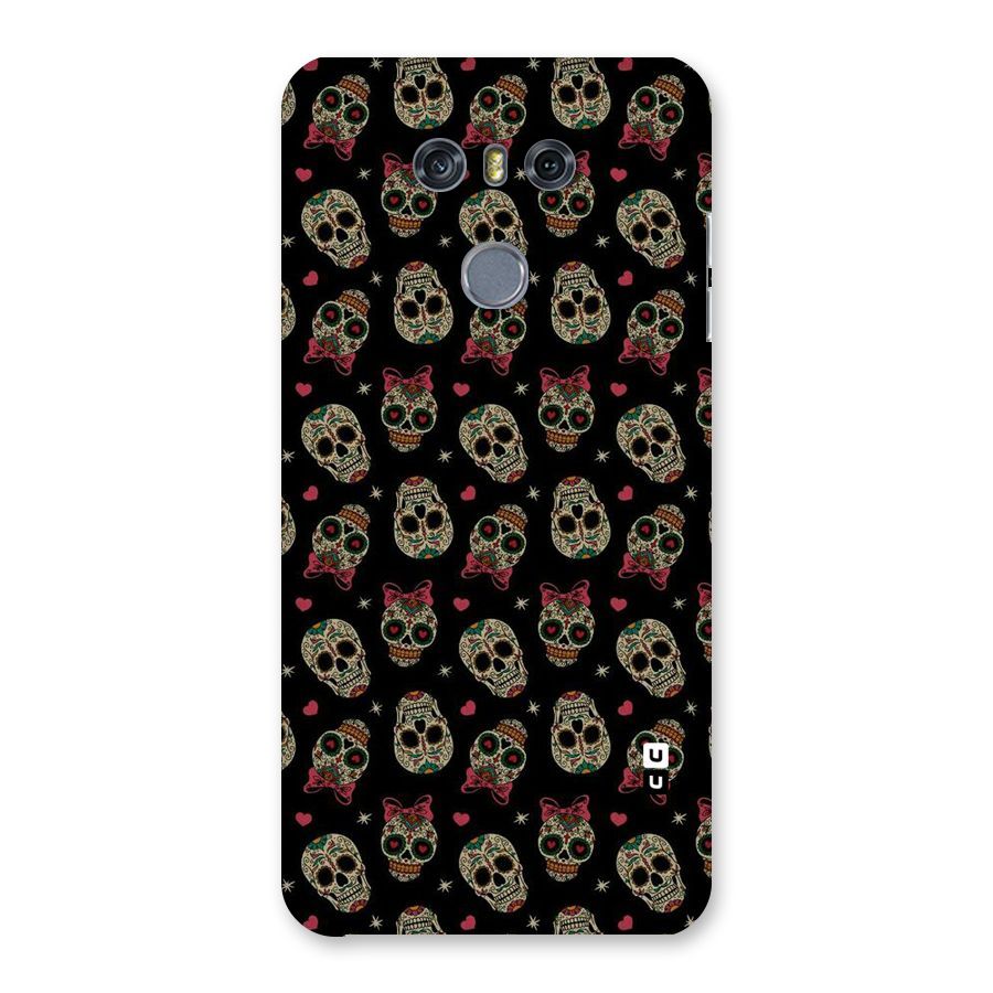 Skull Pattern Back Case for LG G6