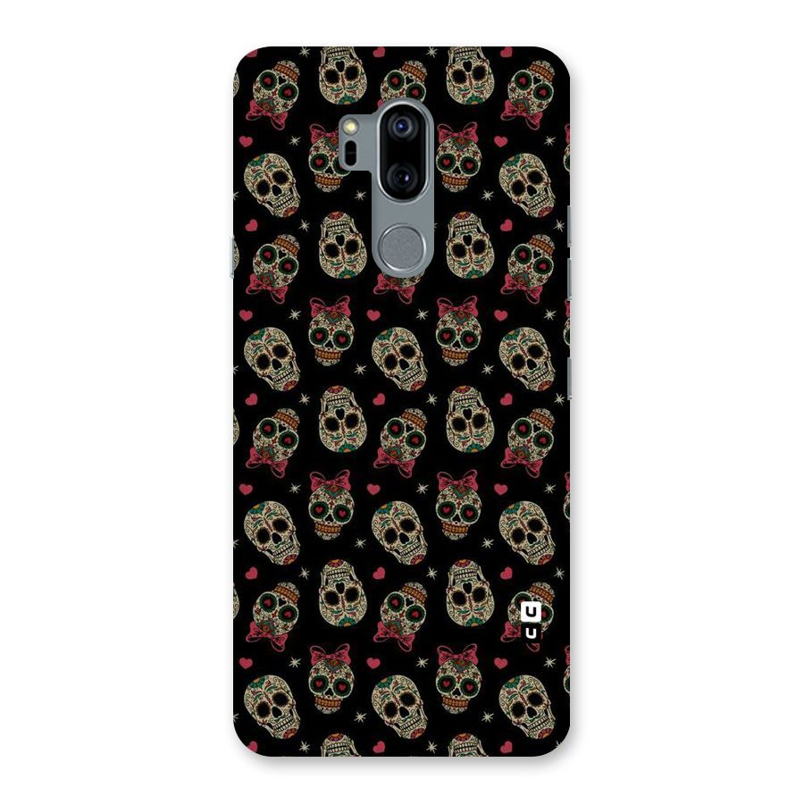 Skull Pattern Back Case for LG G7