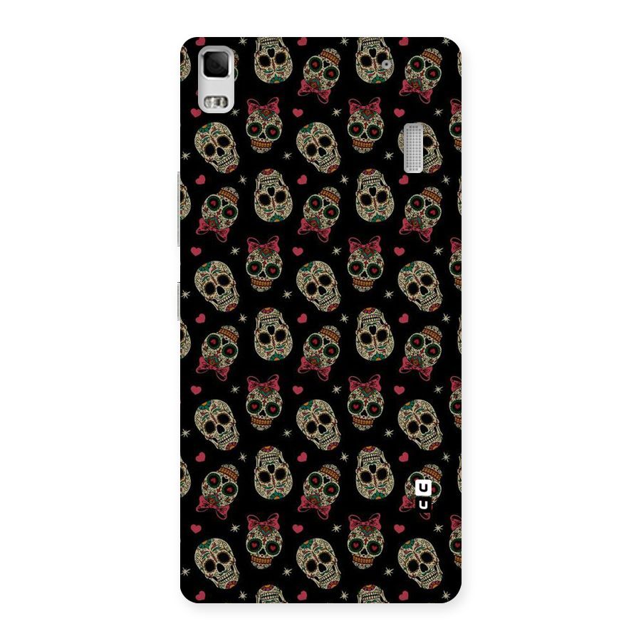Skull Pattern Back Case for Lenovo A7000
