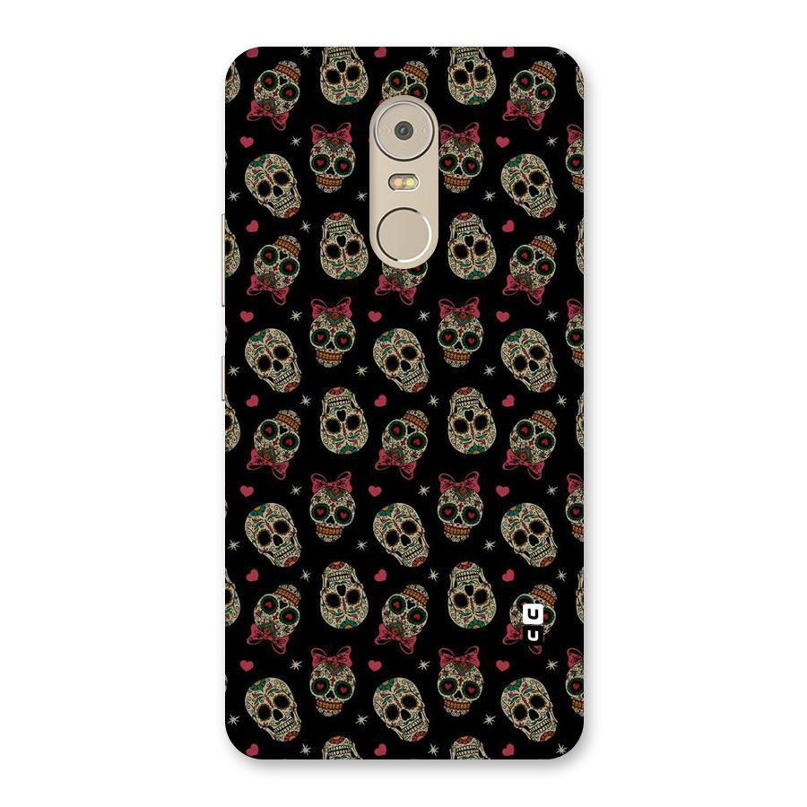 Skull Pattern Back Case for Lenovo K6 Note