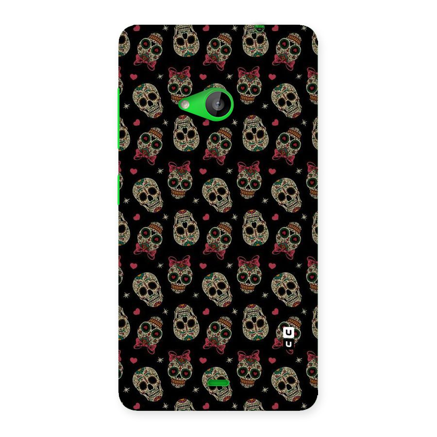 Skull Pattern Back Case for Lumia 535