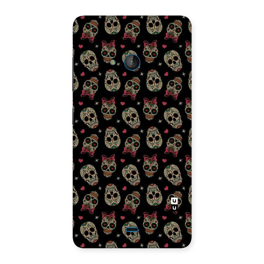 Skull Pattern Back Case for Lumia 540
