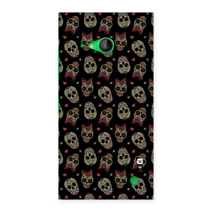 Skull Pattern Back Case for Lumia 730