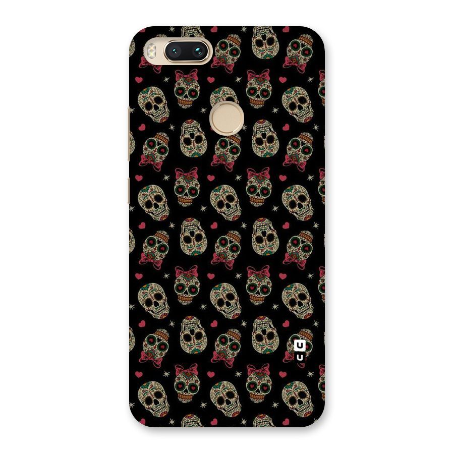 Skull Pattern Back Case for Mi A1