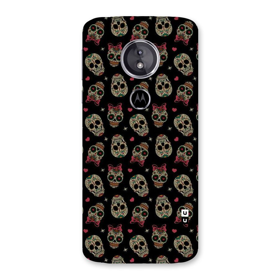 Skull Pattern Back Case for Moto E5