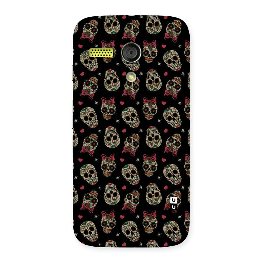 Skull Pattern Back Case for Moto G