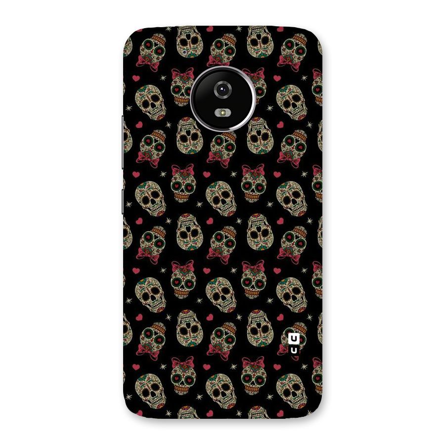 Skull Pattern Back Case for Moto G5