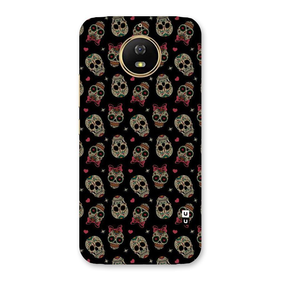 Skull Pattern Back Case for Moto G5s