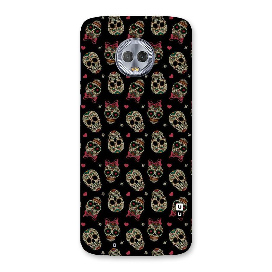 Skull Pattern Back Case for Moto G6