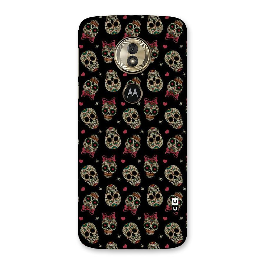 Skull Pattern Back Case for Moto G6 Play