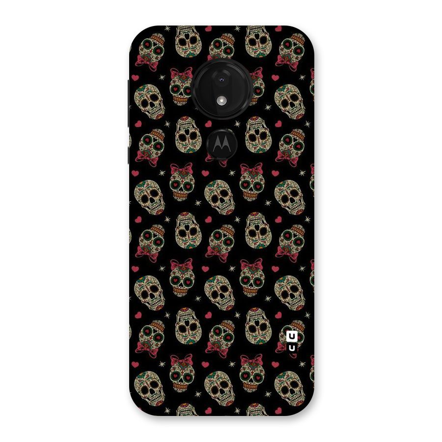 Skull Pattern Back Case for Moto G7 Power