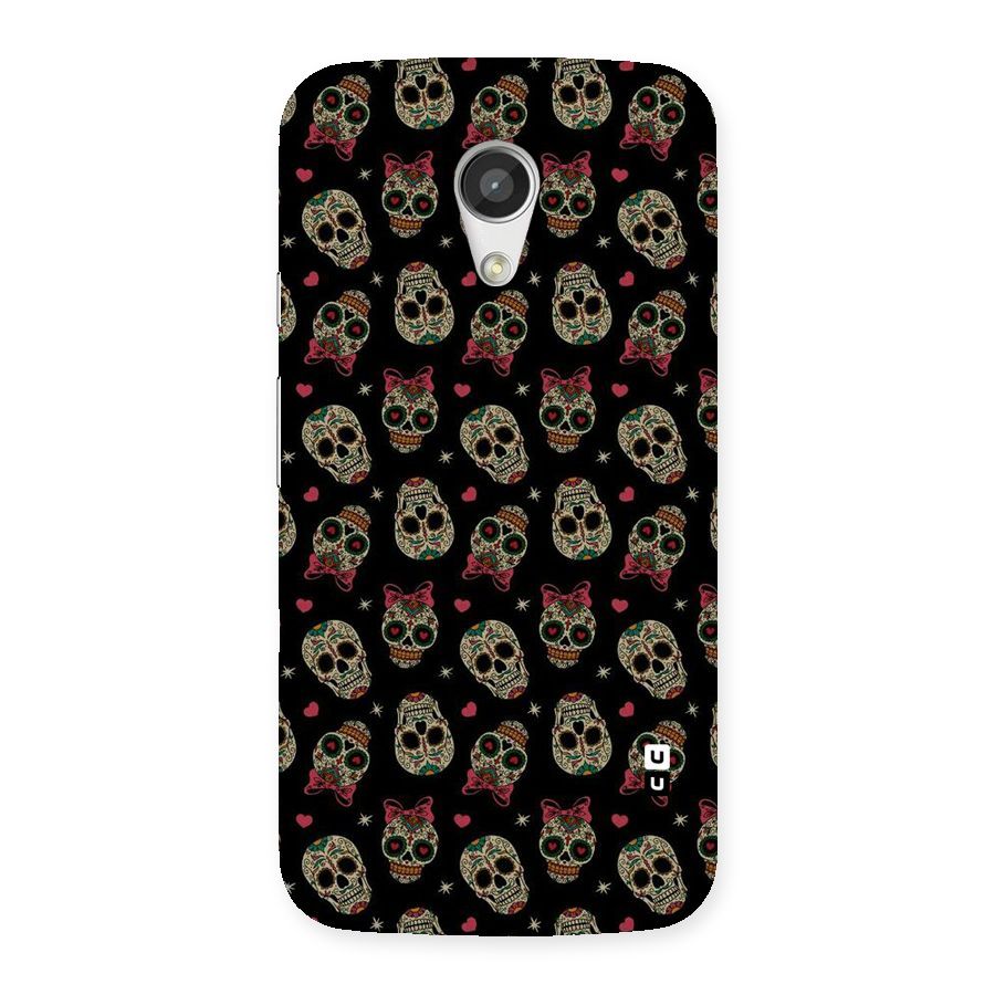 Skull Pattern Back Case for Moto G 2nd Gen