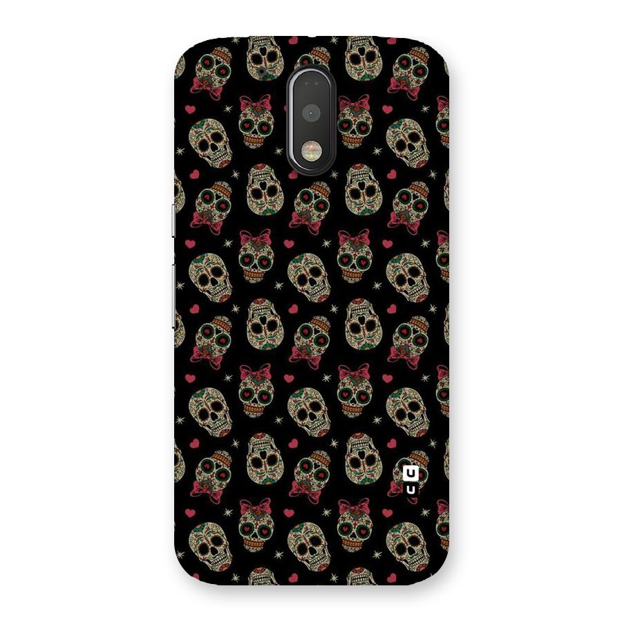 Skull Pattern Back Case for Motorola Moto G4