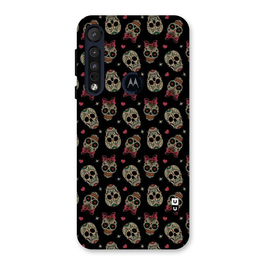 Skull Pattern Back Case for Motorola One Macro