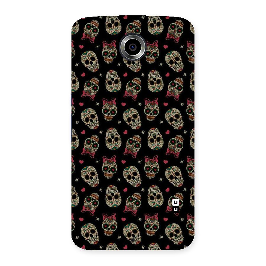 Skull Pattern Back Case for Nexsus 6