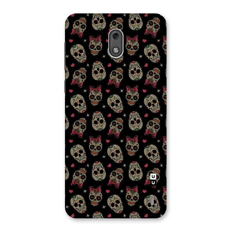 Skull Pattern Back Case for Nokia 2