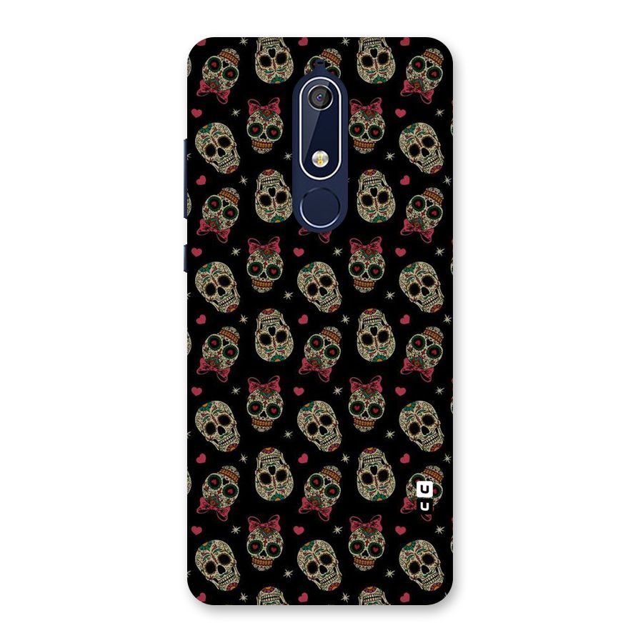 Skull Pattern Back Case for Nokia 5.1