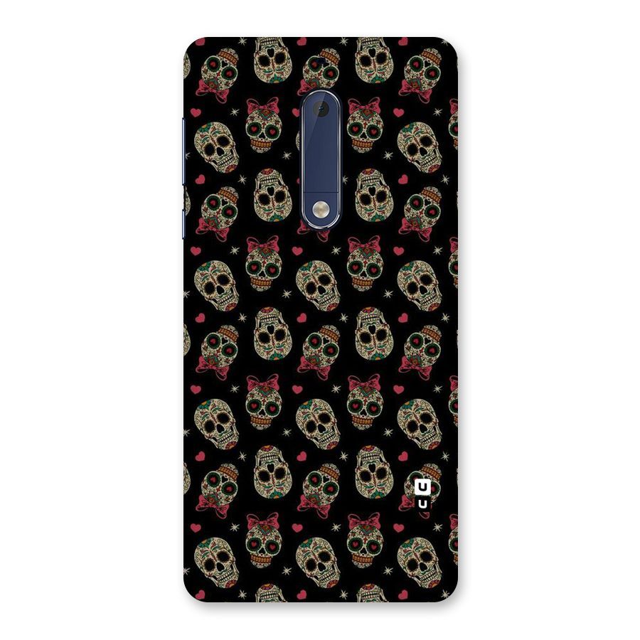 Skull Pattern Back Case for Nokia 5