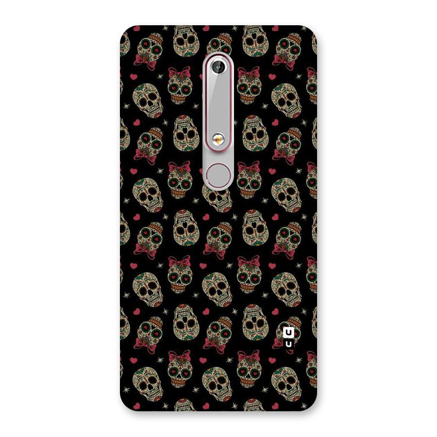 Skull Pattern Back Case for Nokia 6.1