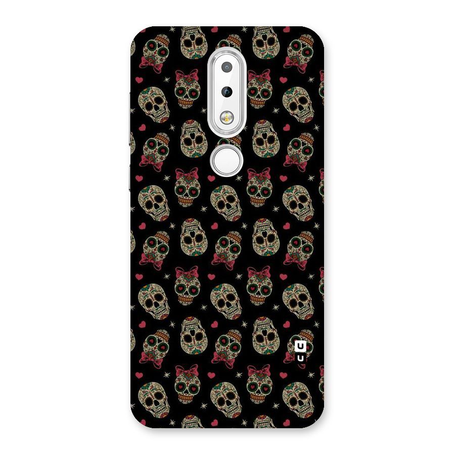 Skull Pattern Back Case for Nokia 6.1 Plus