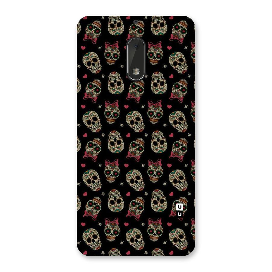 Skull Pattern Back Case for Nokia 6