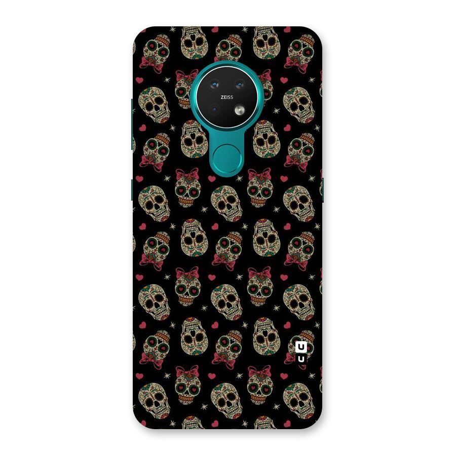 Skull Pattern Back Case for Nokia 7.2