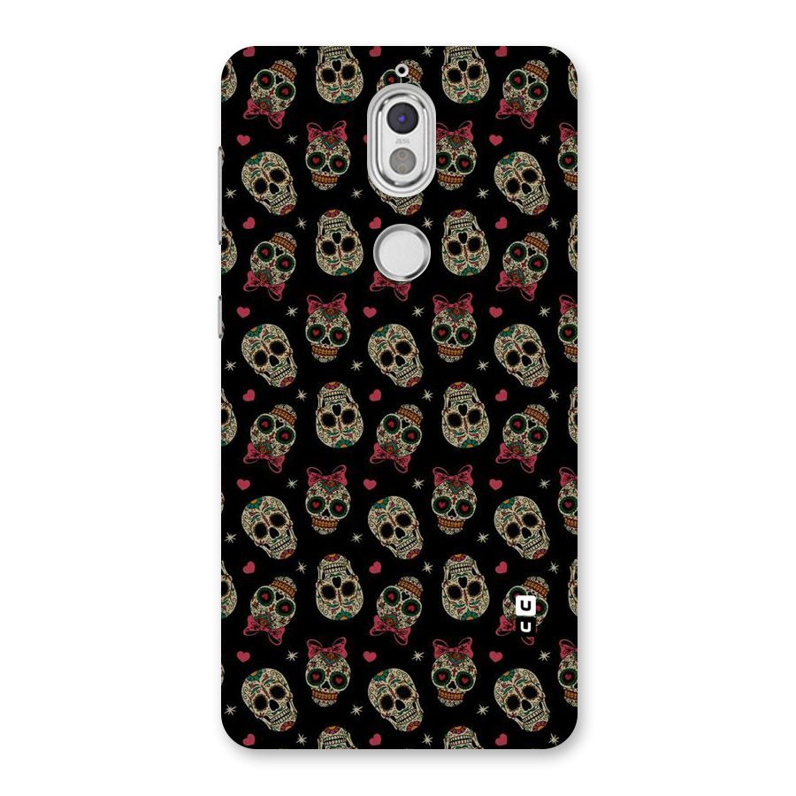 Skull Pattern Back Case for Nokia 7