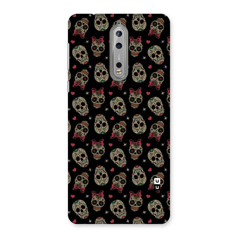 Skull Pattern Back Case for Nokia 8