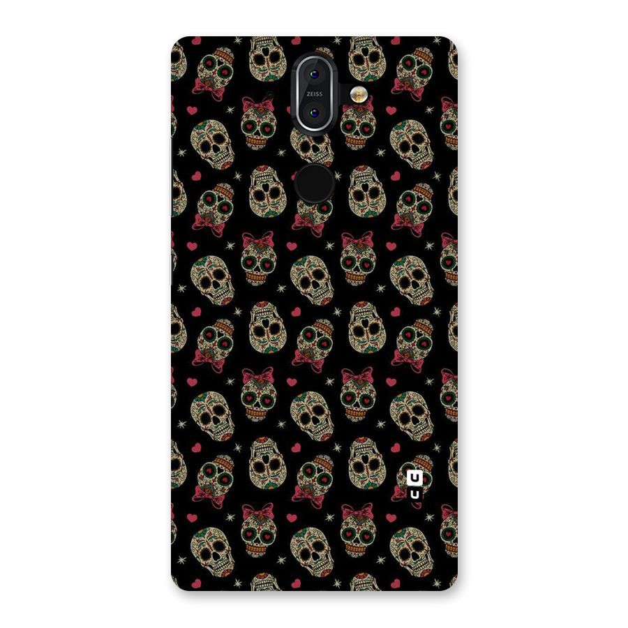 Skull Pattern Back Case for Nokia 8 Sirocco
