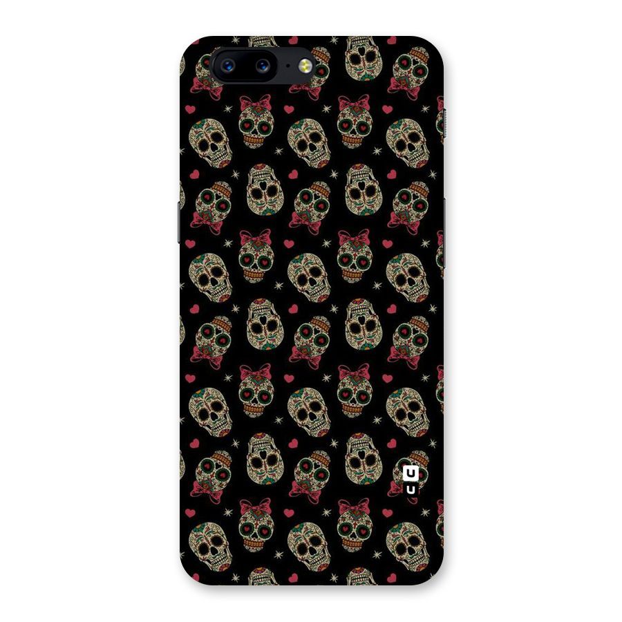Skull Pattern Back Case for OnePlus 5