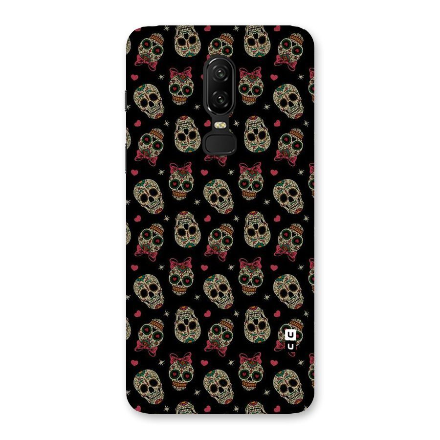 Skull Pattern Back Case for OnePlus 6