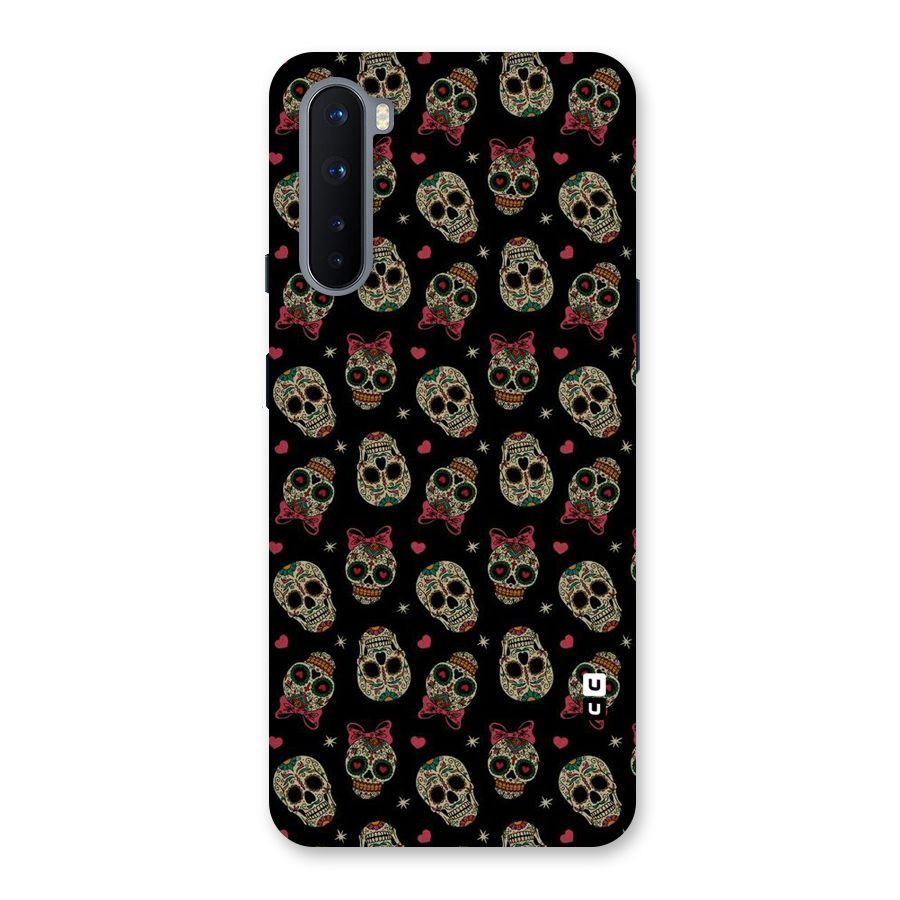Skull Pattern Back Case for OnePlus Nord