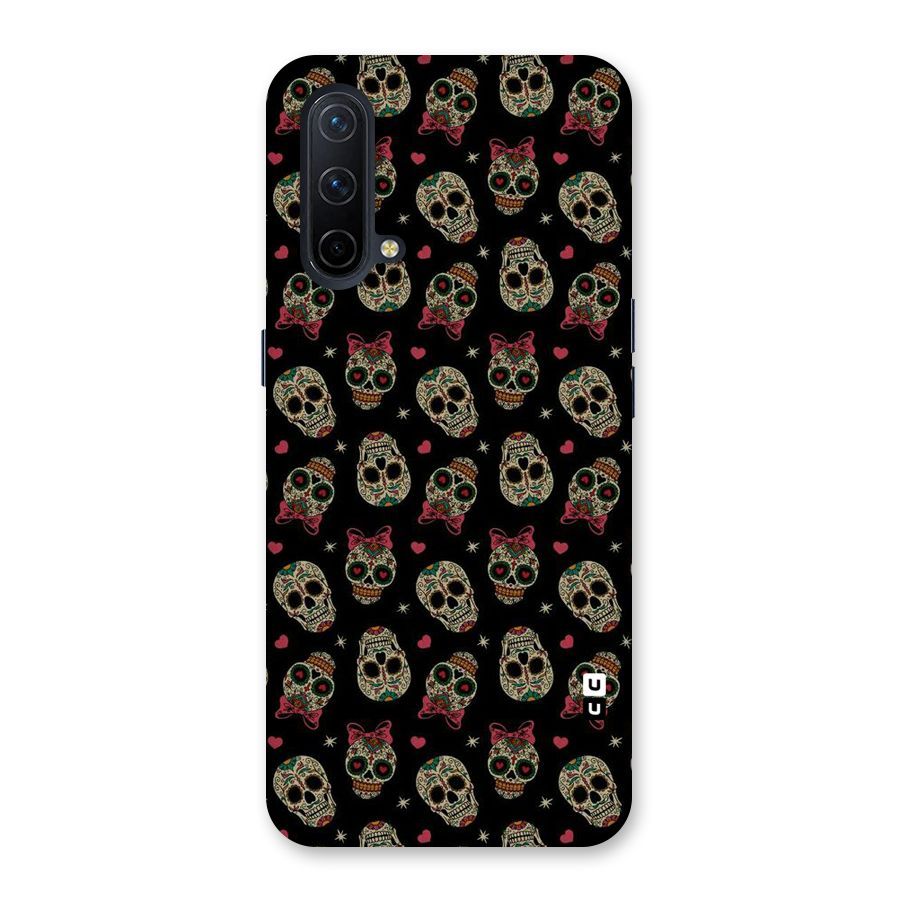Skull Pattern Back Case for OnePlus Nord CE 5G