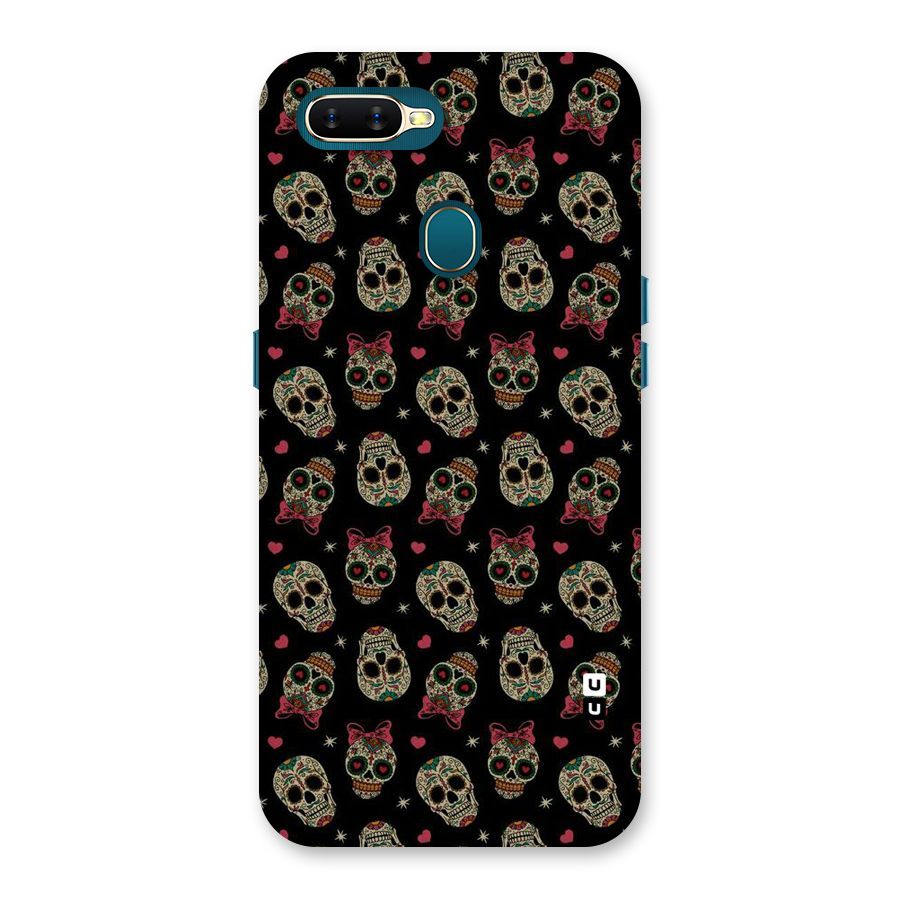 Skull Pattern Back Case for Oppo A11k